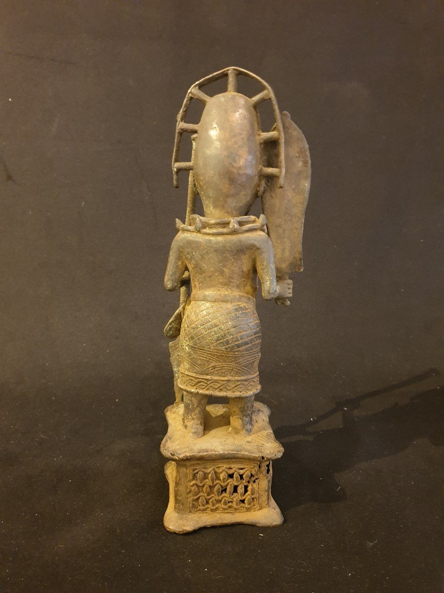 Royaume d'Ifé - Guerrier De l'Oba - 38 Cm-photo-4