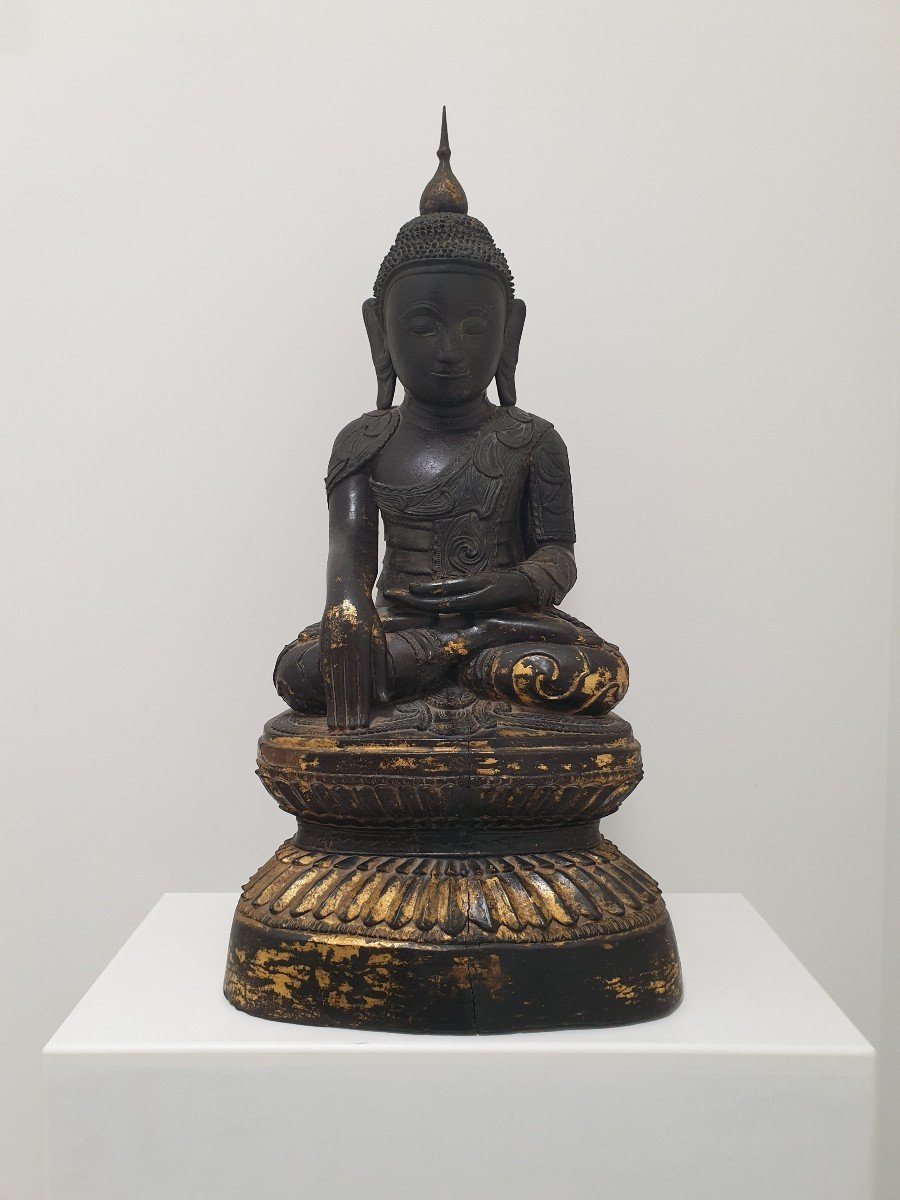 Burma - Sitting Buddha - 75 Cm