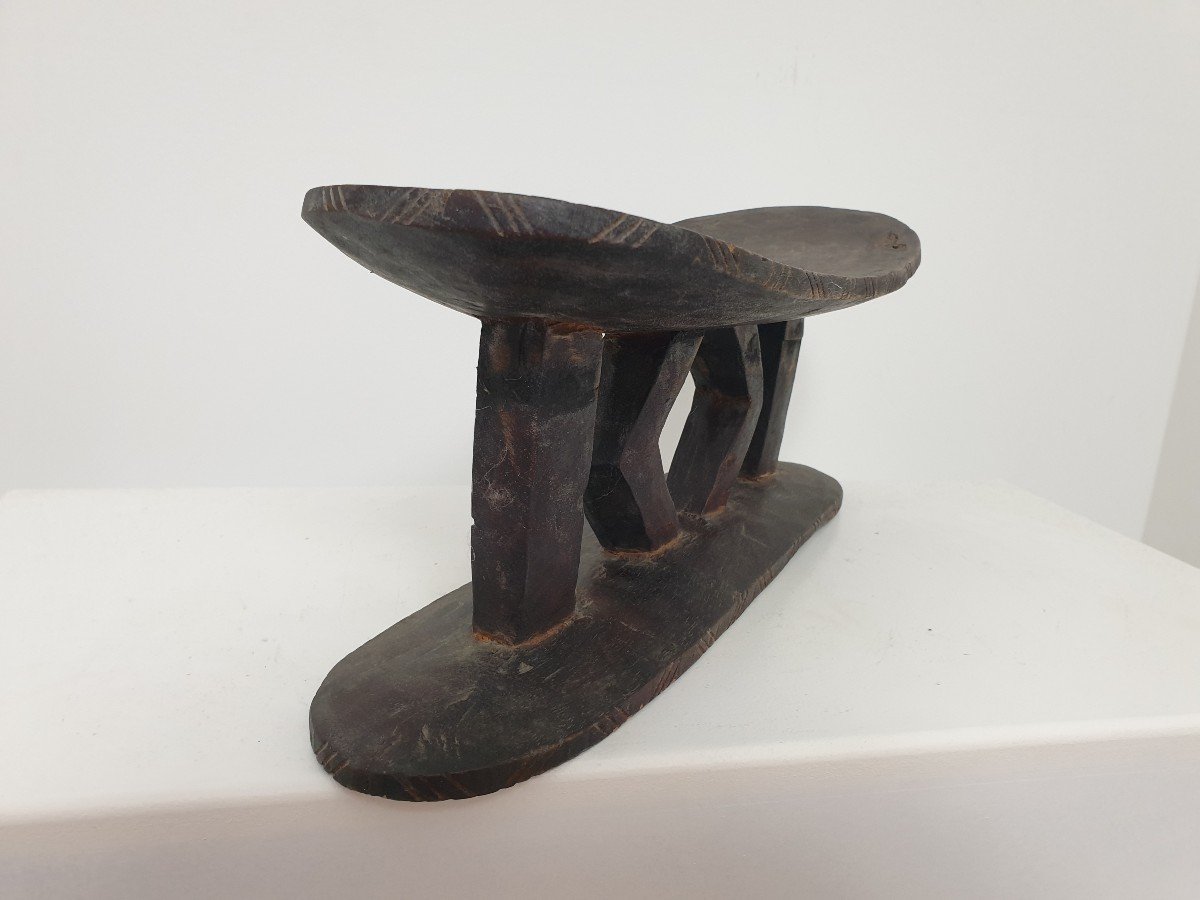 Ashanti (ghana) - Repose-tête En Bois-photo-2