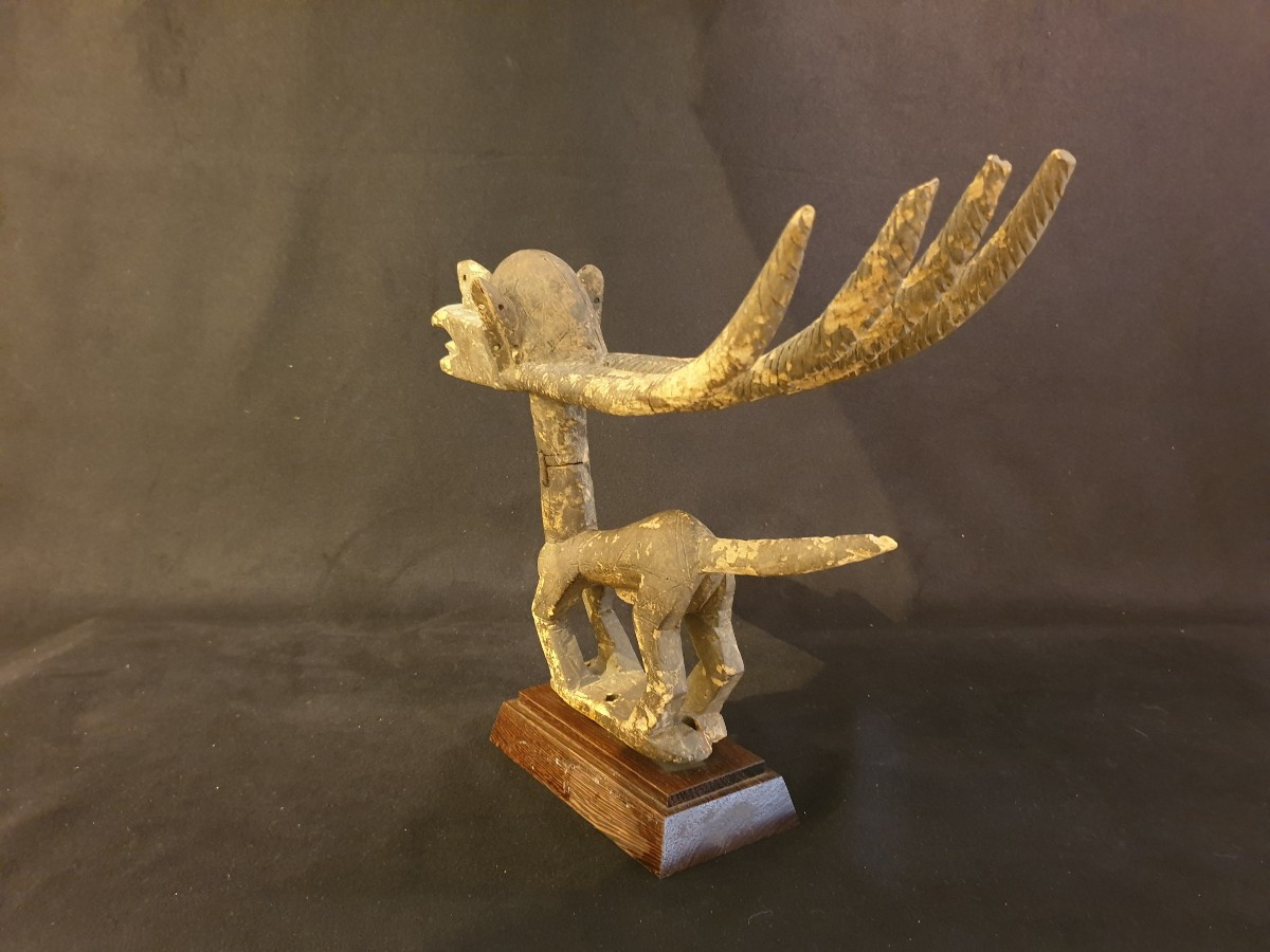 Mali - Cimier Tyi Wara - 56 cm-photo-1