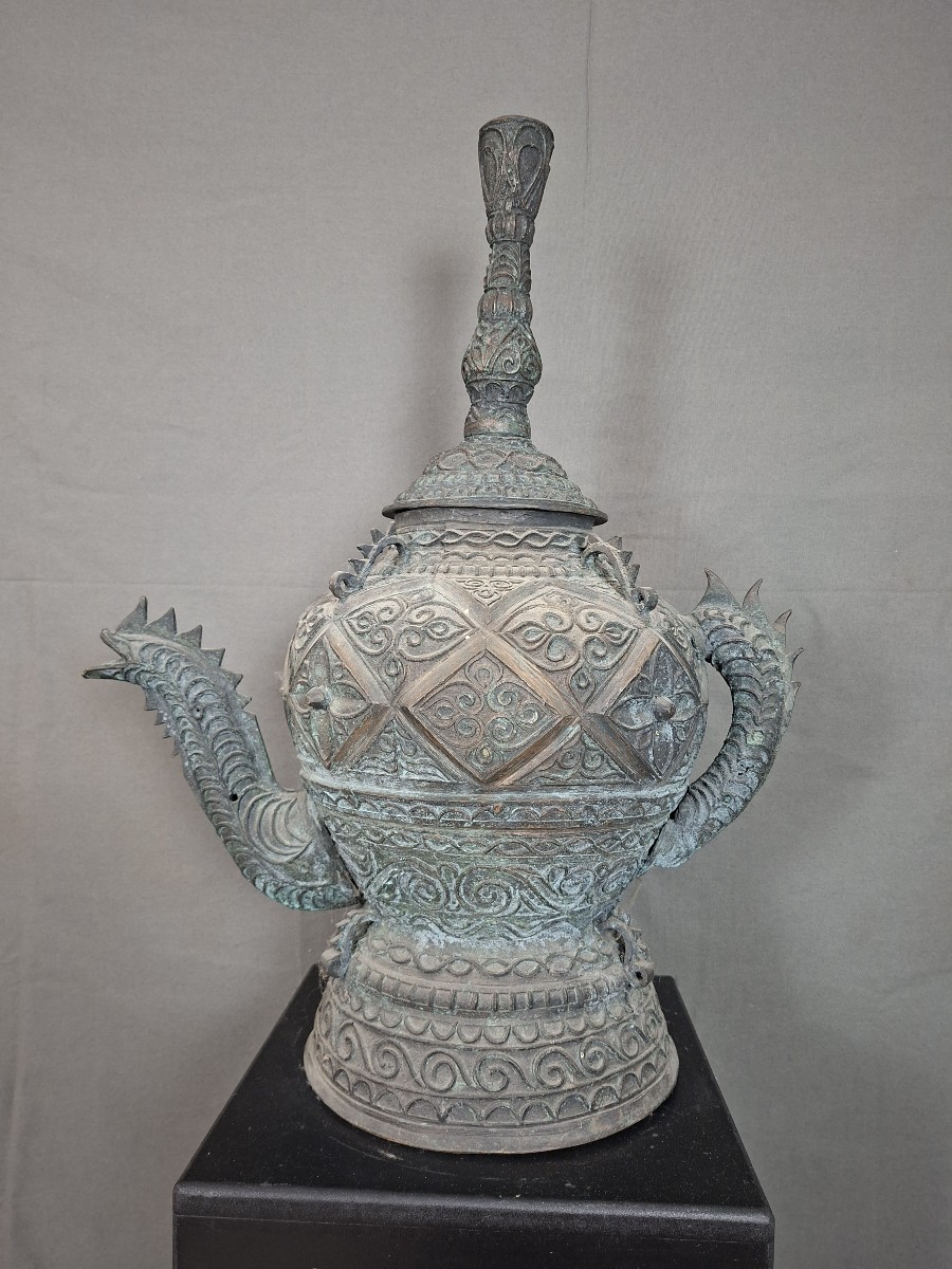 China - Large Pitcher - 64 Cm-photo-2