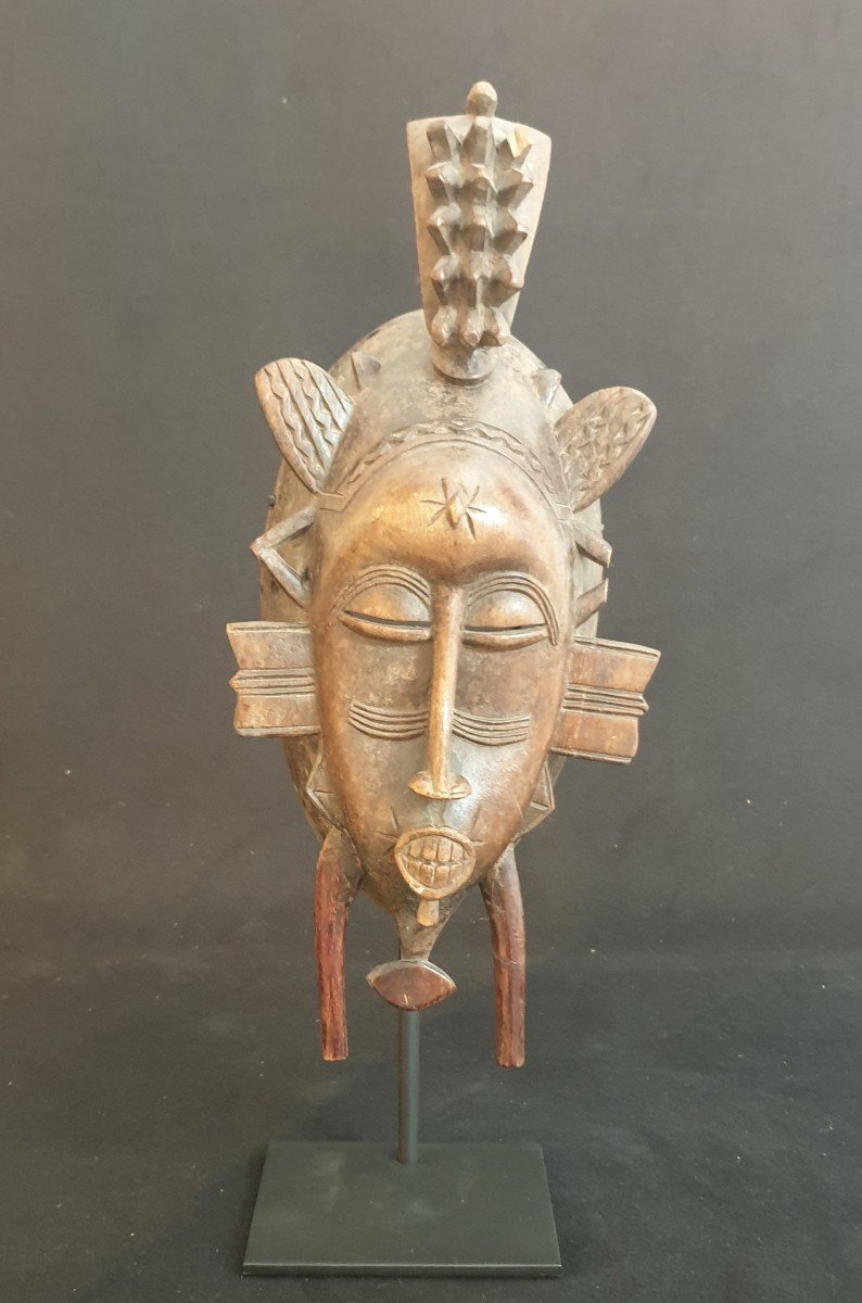 Masque Sénoufo (côte d'Ivoire)-photo-3