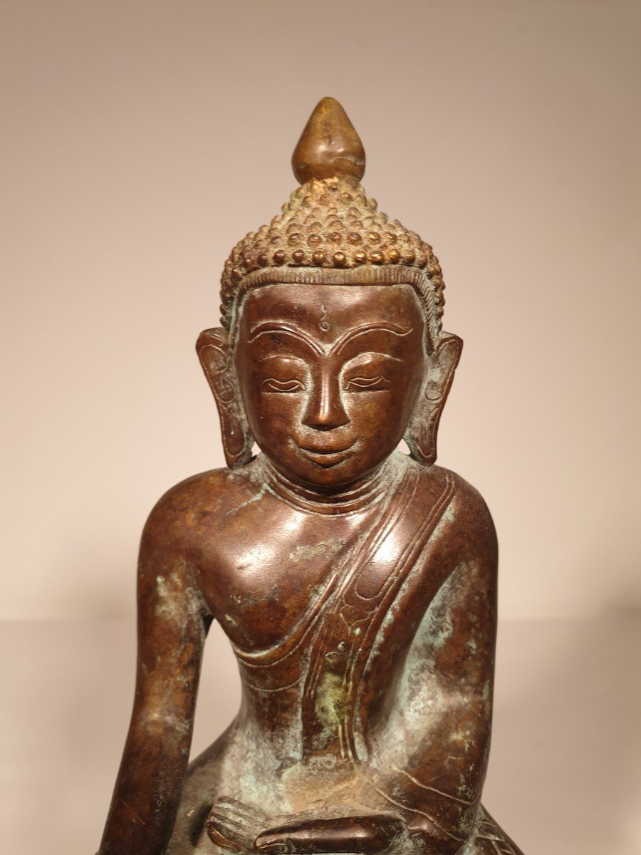 China - Bronze Buddha - XXth-photo-4