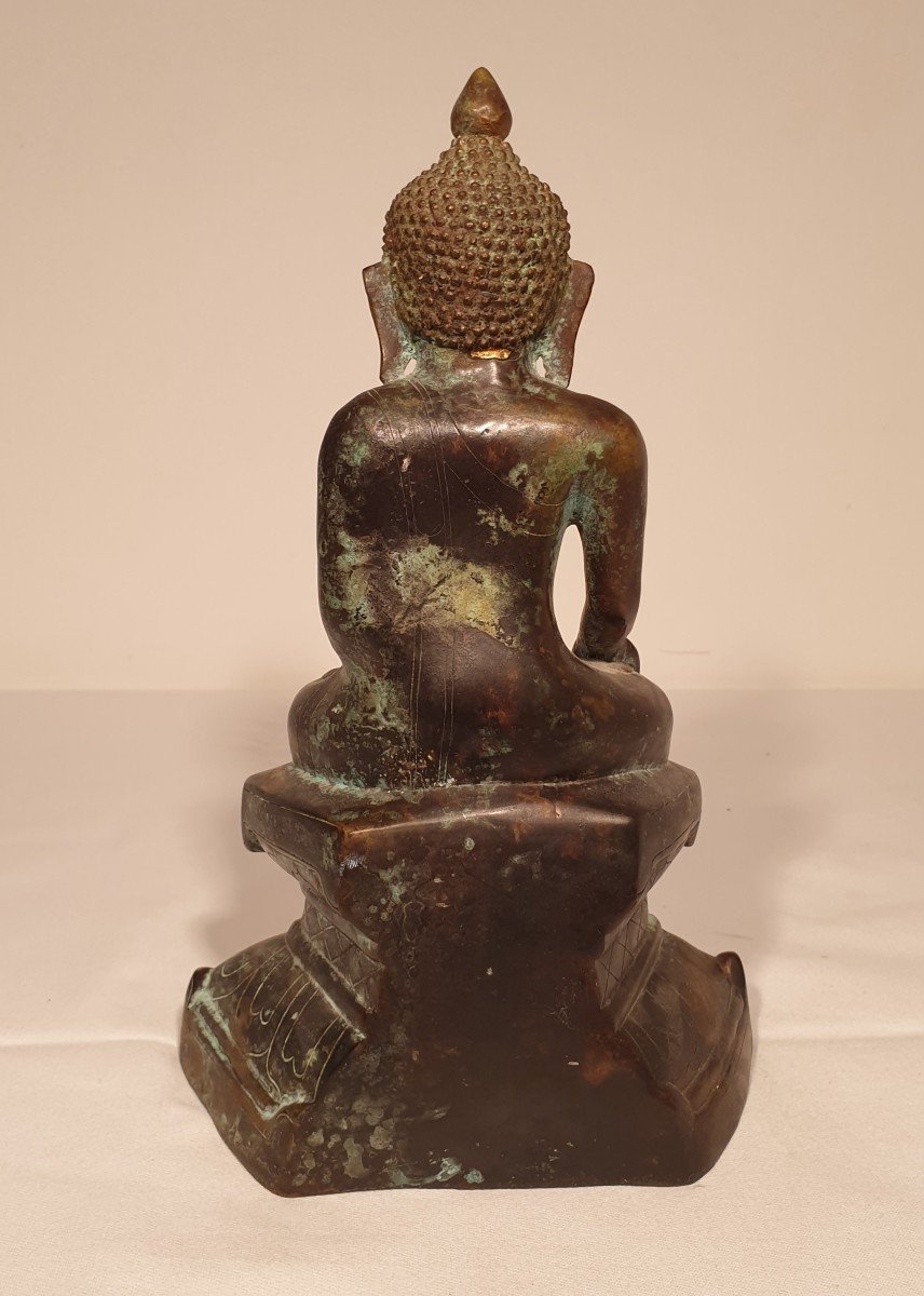 China - Bronze Buddha - XXth-photo-2
