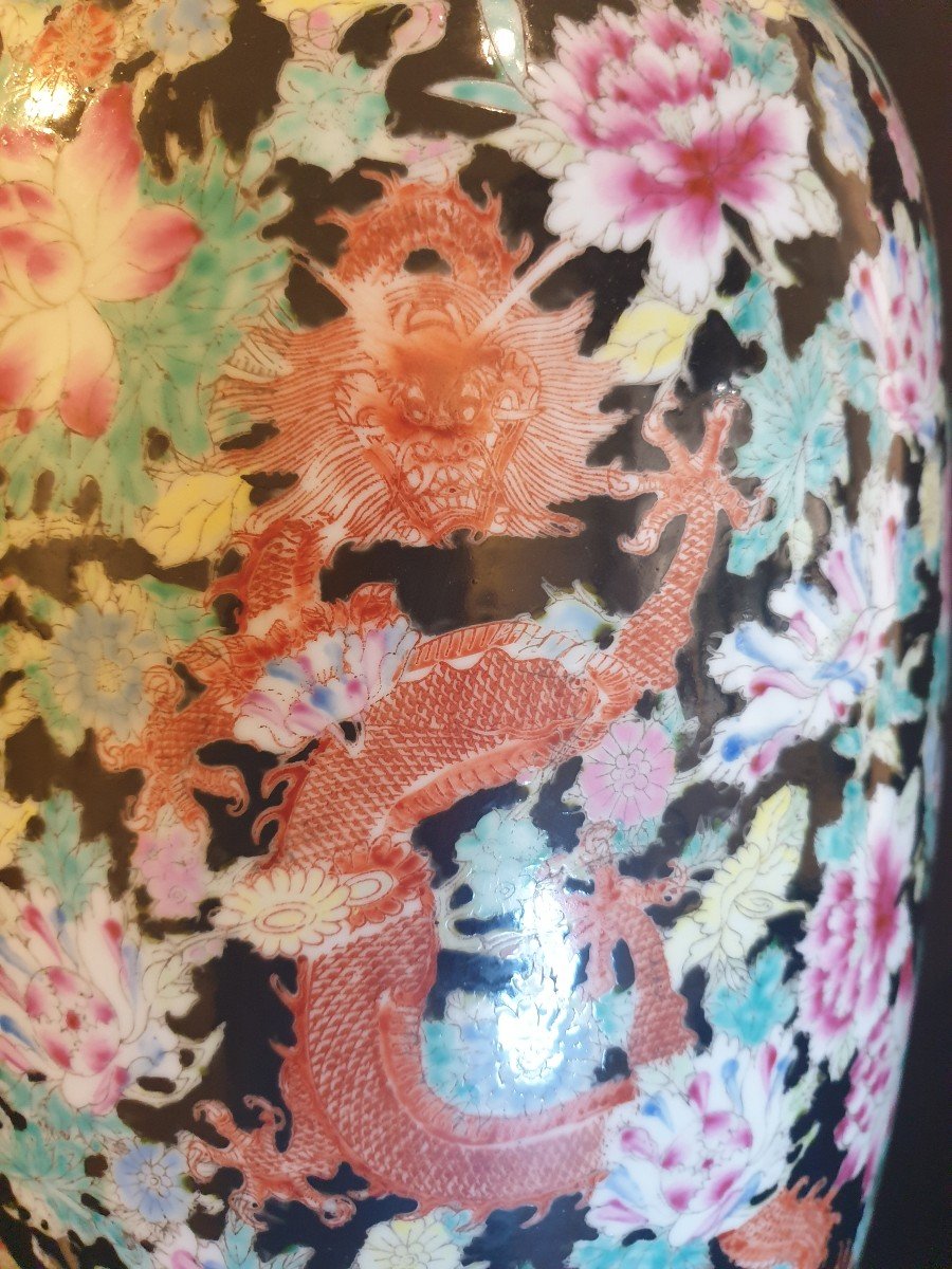Chine - Grand Vase - Marque Daoguang - 61 Cm-photo-2