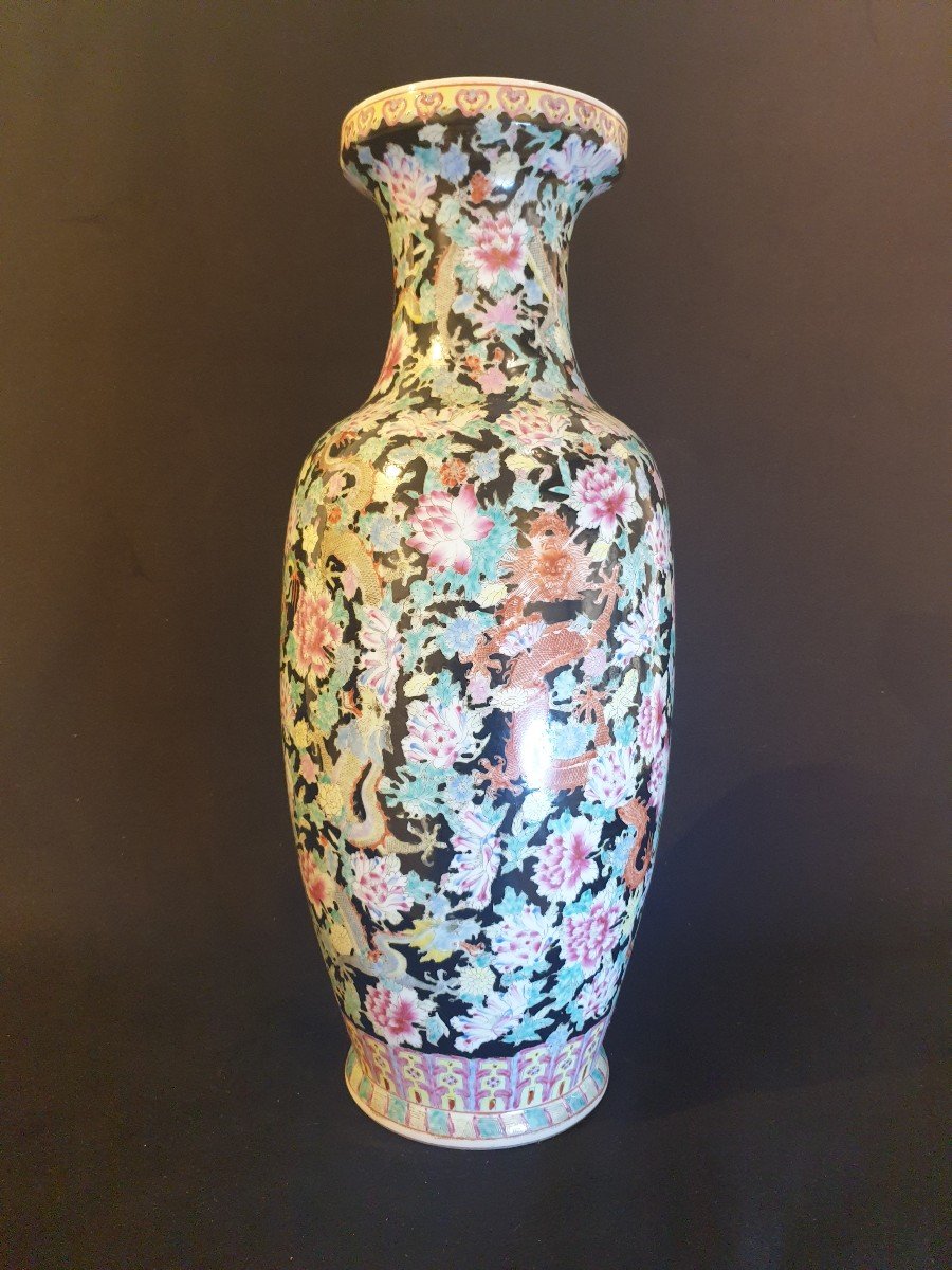 Chine - Grand Vase - Marque Daoguang - 61 Cm