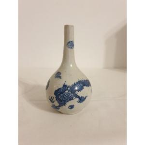 Chine - Vase Bouteille - 19ème