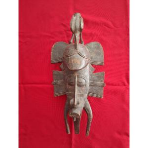 Sénoufo (Cote d'Ivoire) - Masque kpélié - 44 cm