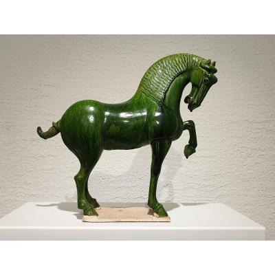 China - Green Ceramic Horse