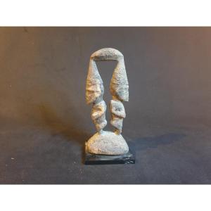 Ibidji (nigéria) - Double Statuette - 25 Cm