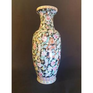 China - Large Vase - Daoguang Brand - 61 Cm
