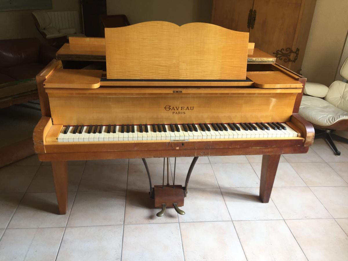 Jacques Adnet? Toad Piano In Sycamore