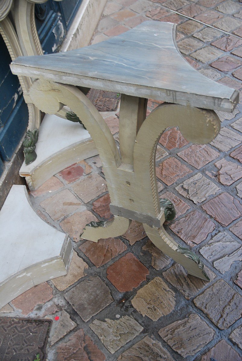 Pair Of Louis XVI Console, Emilio Terry-photo-7