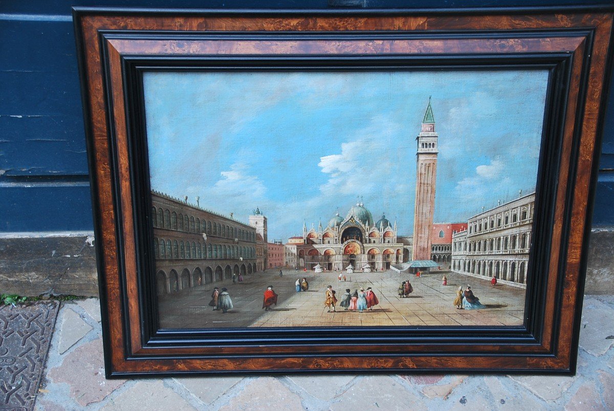 Place  Saint Marc   Venise  ;dans Le Gout De Canaletto-photo-2