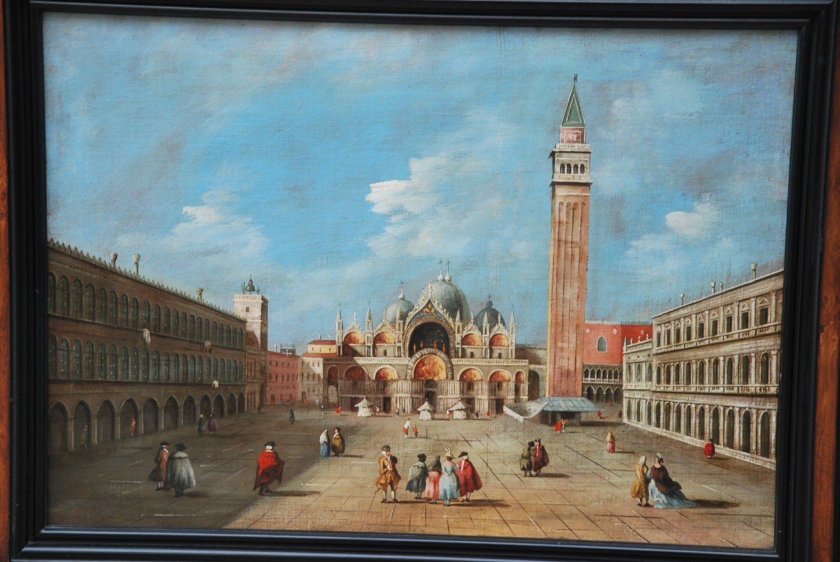 Place  Saint Marc   Venise  ;dans Le Gout De Canaletto