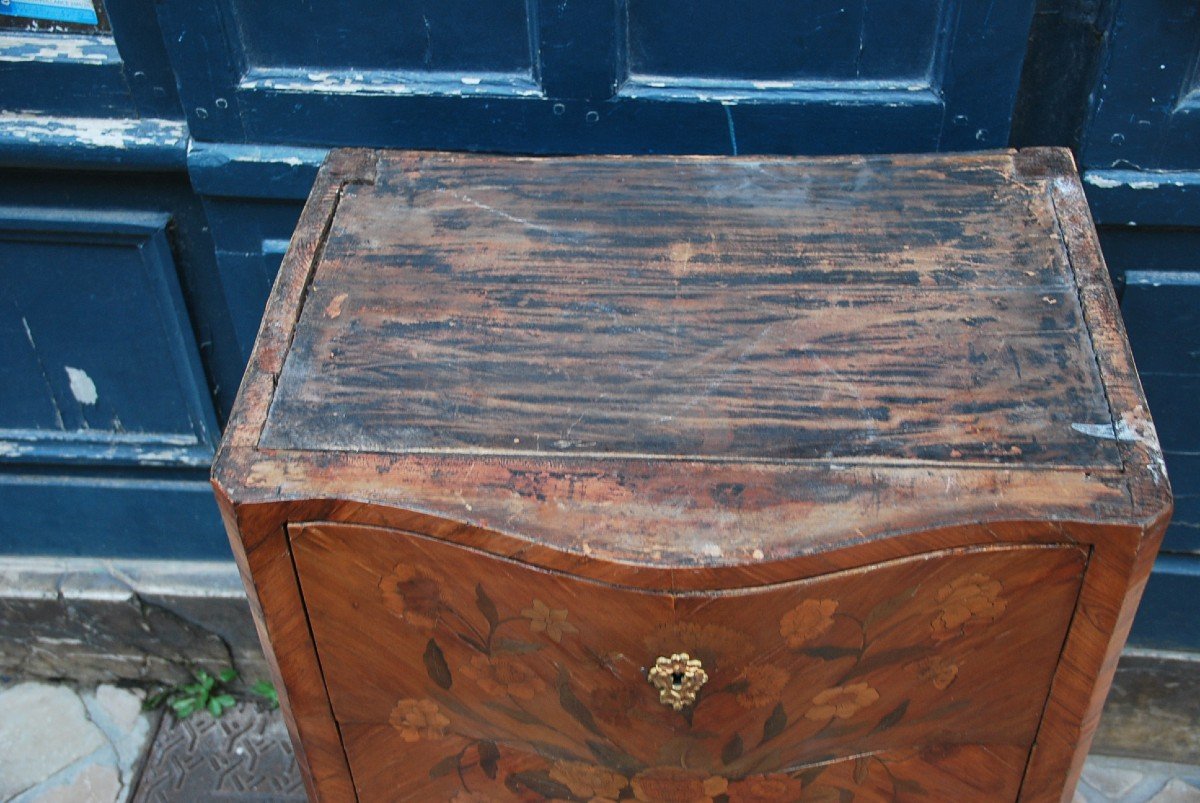 Small Chest Of Drawers D Louis XV From The XVIII-photo-2