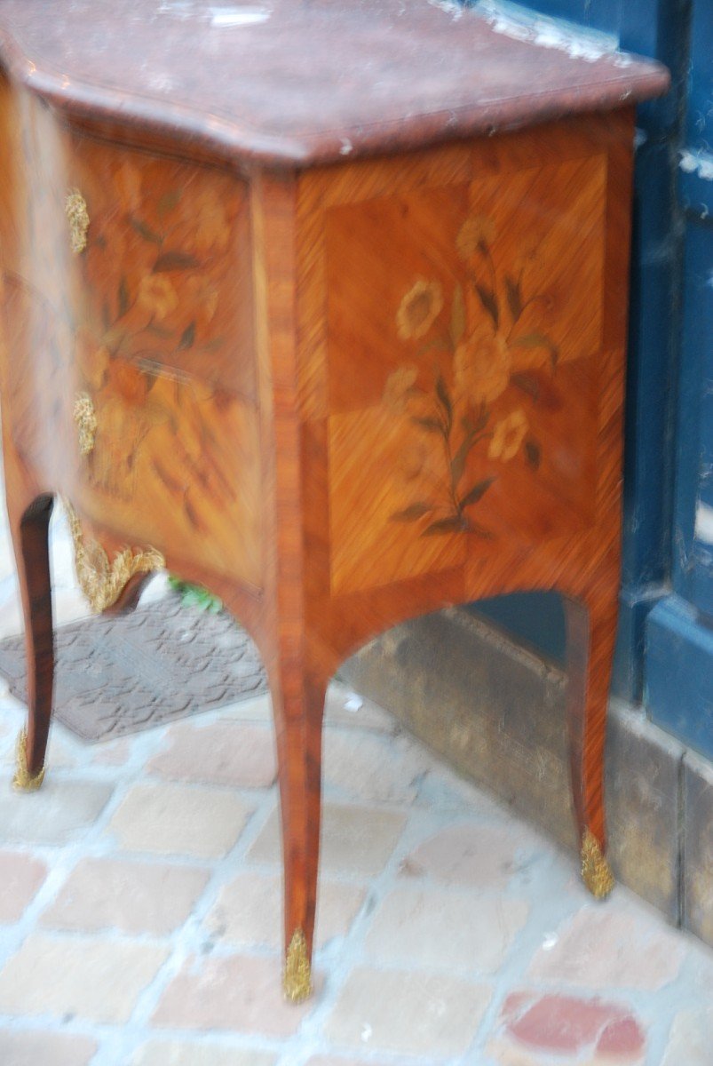 Small Chest Of Drawers D Louis XV From The XVIII-photo-1