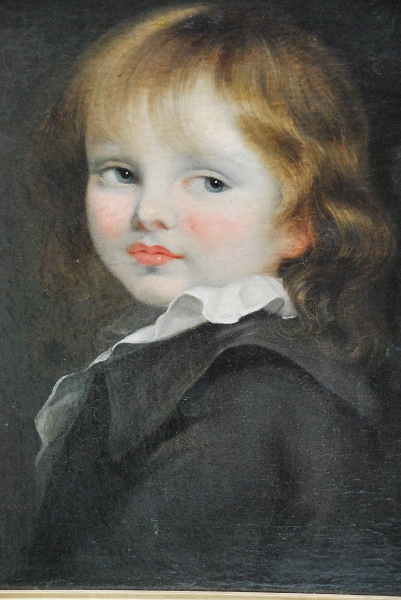 Greuze, Follower Portrait Of A Young Boy-photo-5