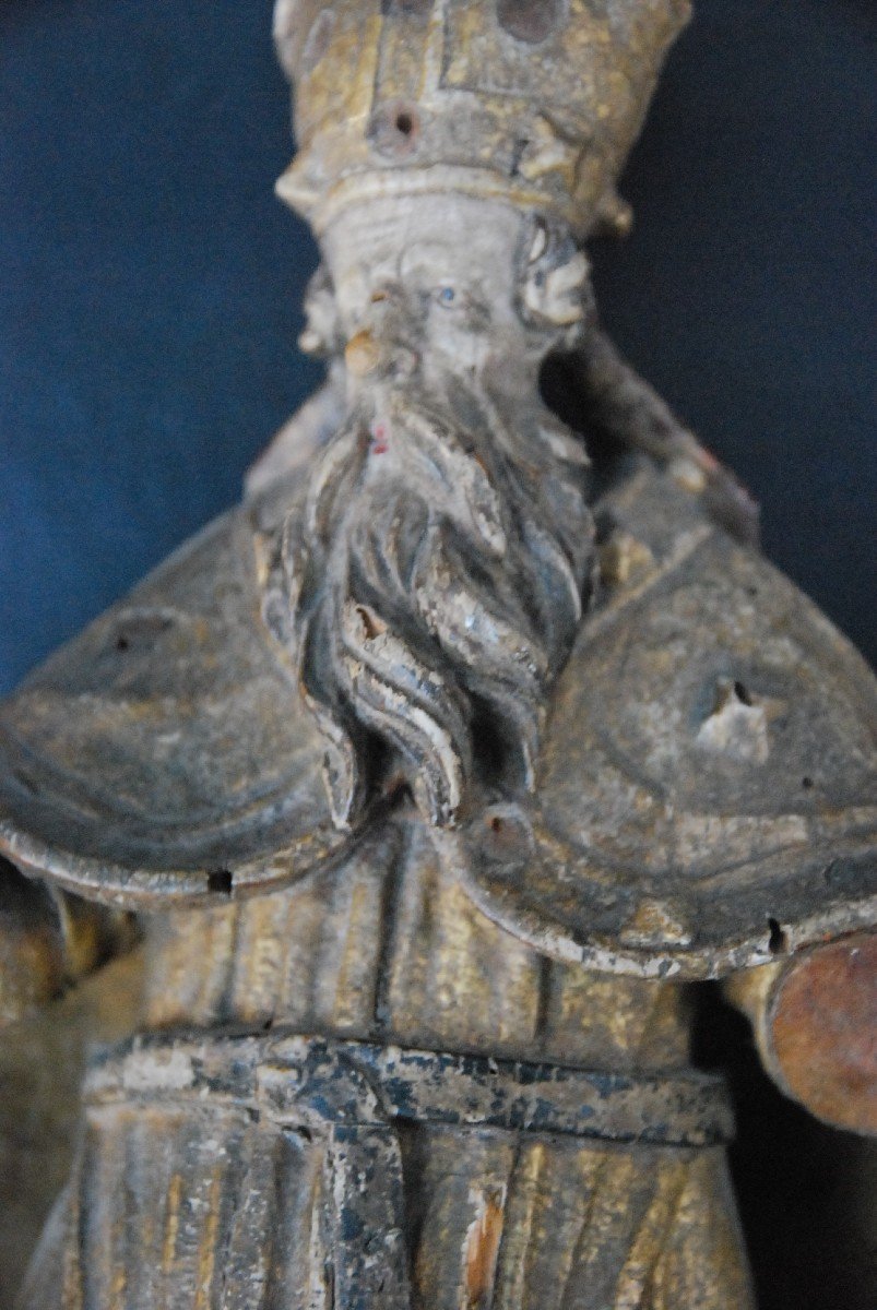 Holy Bishop In Wood XVIII-photo-1