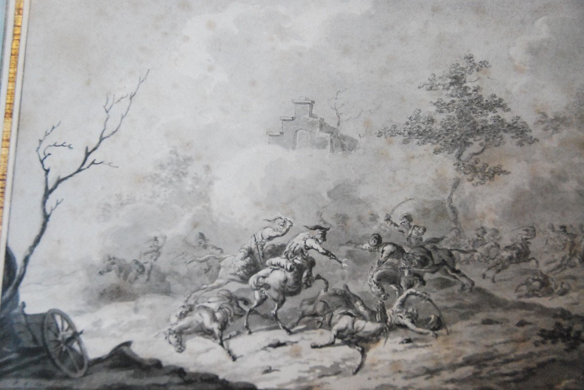 Ink, Battle Scene By Langendyk XVIII-photo-1