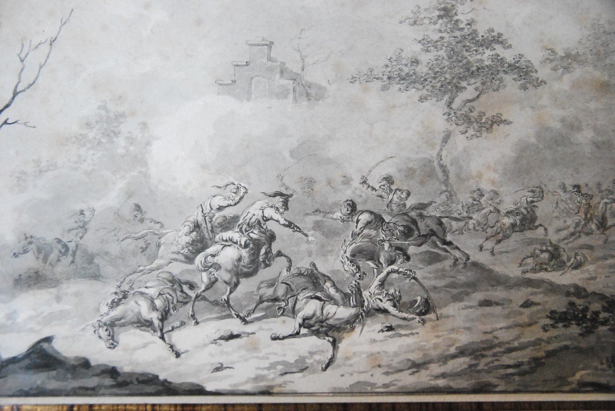 Ink, Battle Scene By Langendyk XVIII-photo-4