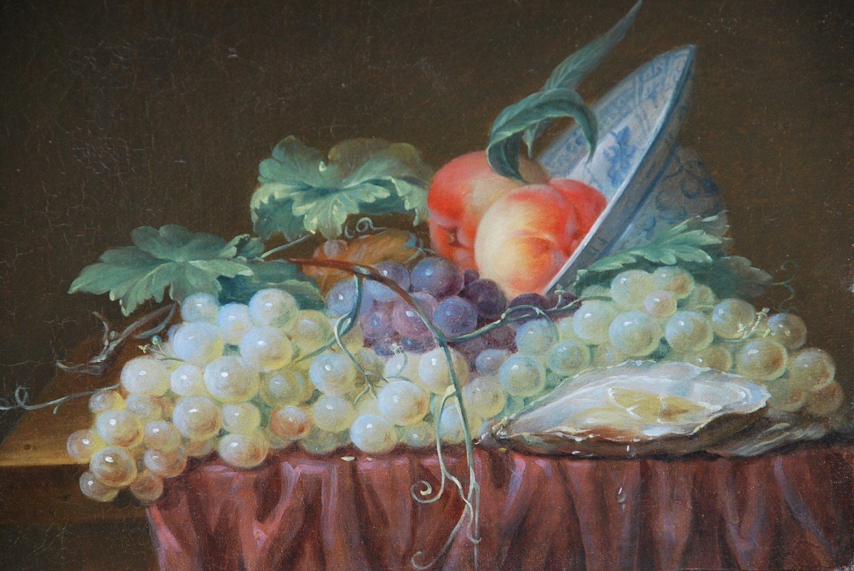 Still Life With Fruits And Oyster XIX-photo-4