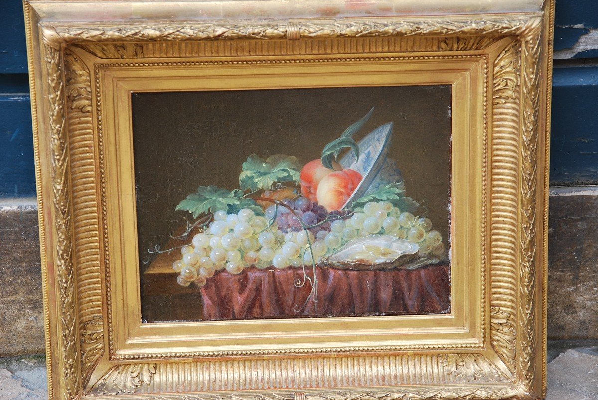 Still Life With Fruits And Oyster XIX-photo-3