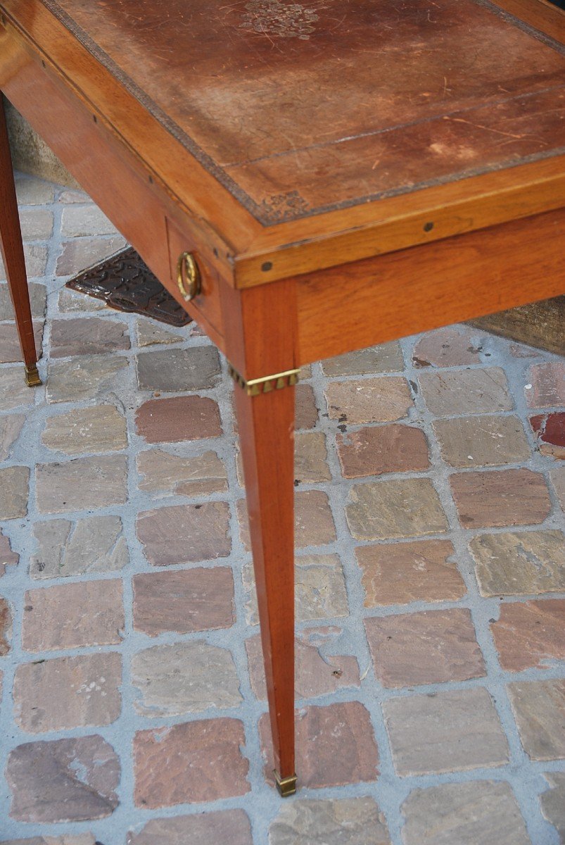 Tric Trac In Blond Mahogany D Louis XVI Period-photo-3