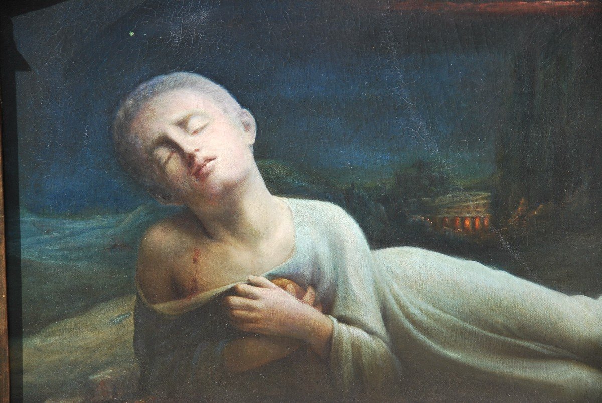 Sympbist School Young Boy Asleep In The Twilight XIX-photo-4