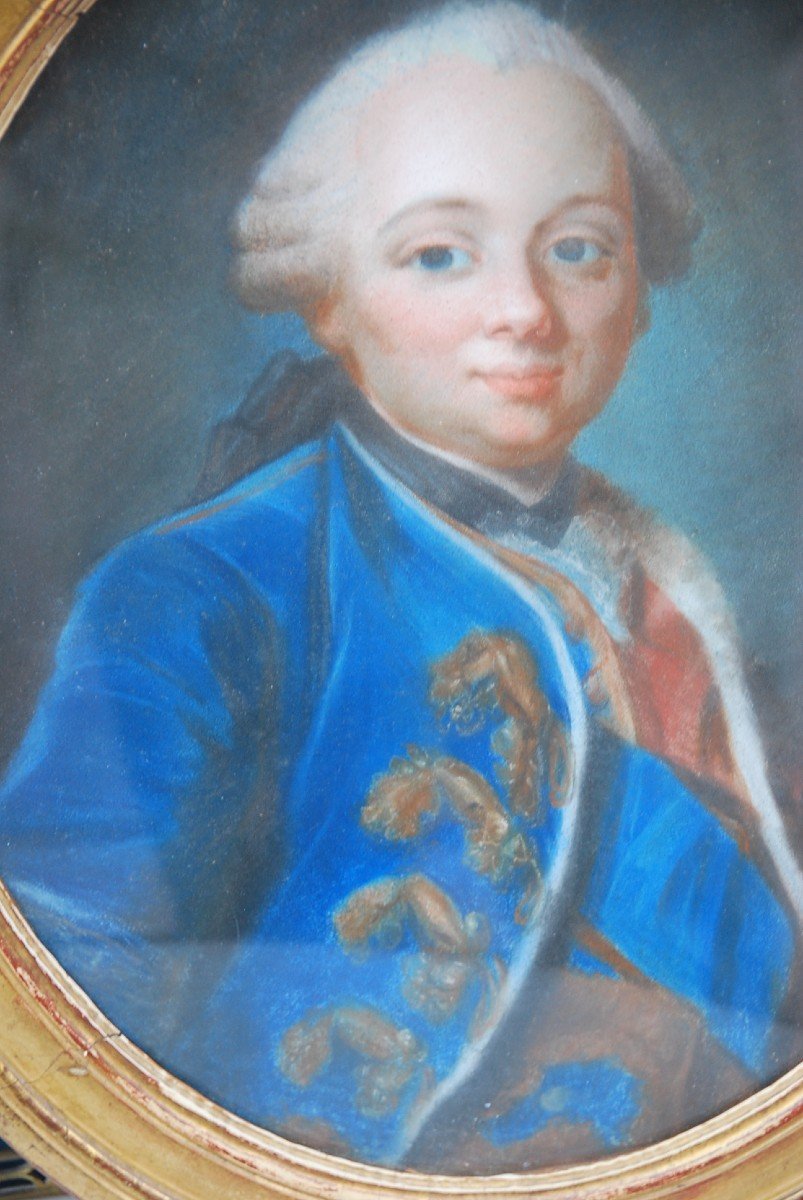 Portrait Of The Duke Of Choiseul D After Van Loo XVIII-photo-3