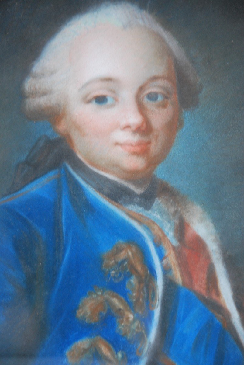 Portrait Of The Duke Of Choiseul D After Van Loo XVIII