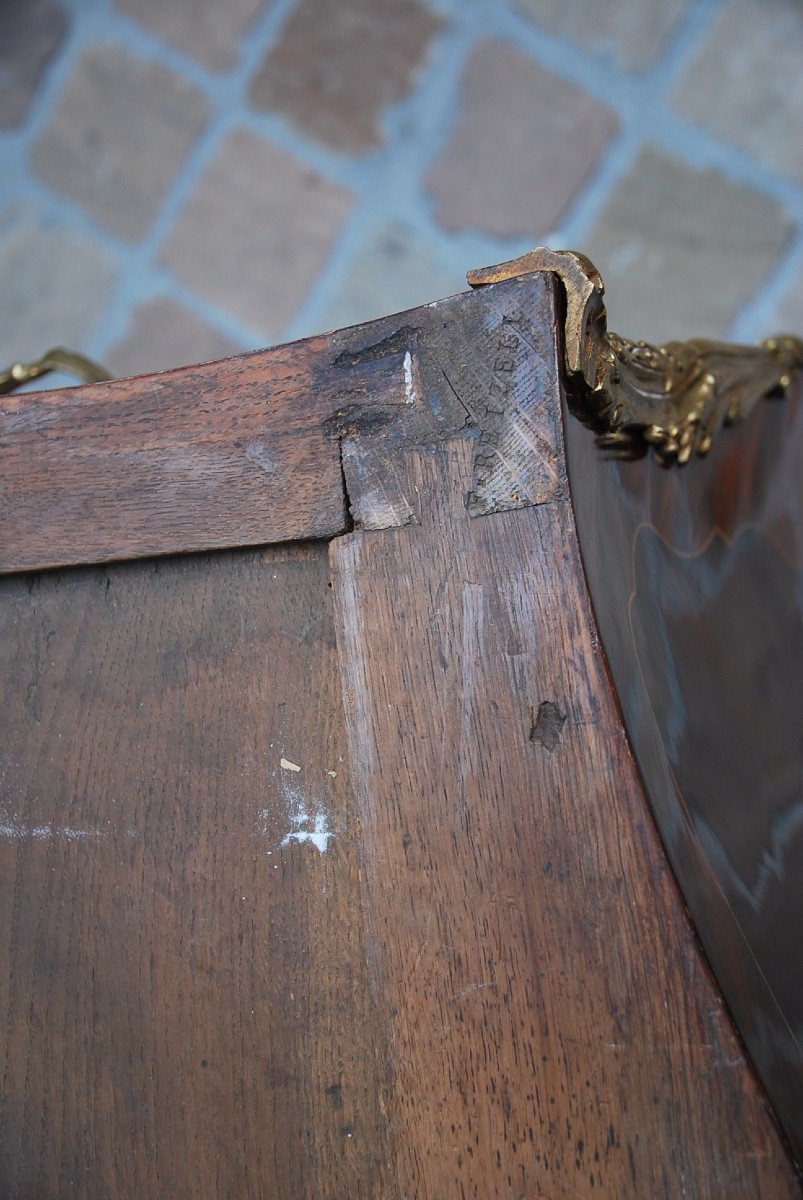 Commode D Epoque Louis XV Estampillée De Reizell  XVIII-photo-2