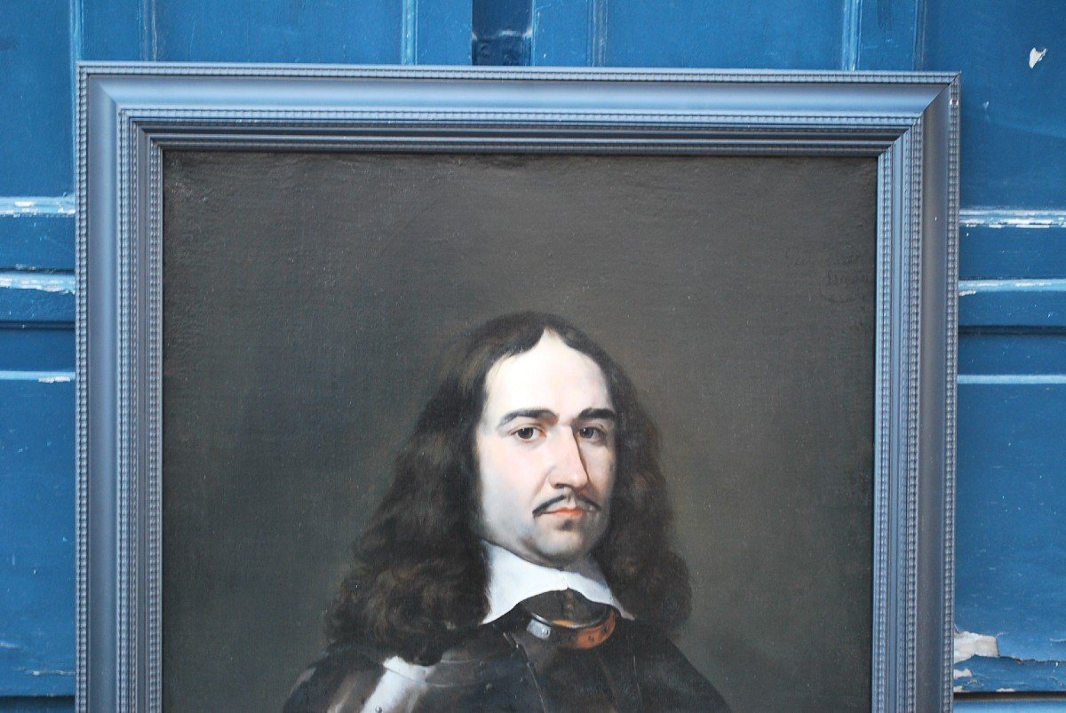 Portrait Of A Man With Breastplate Italy XVII-photo-3