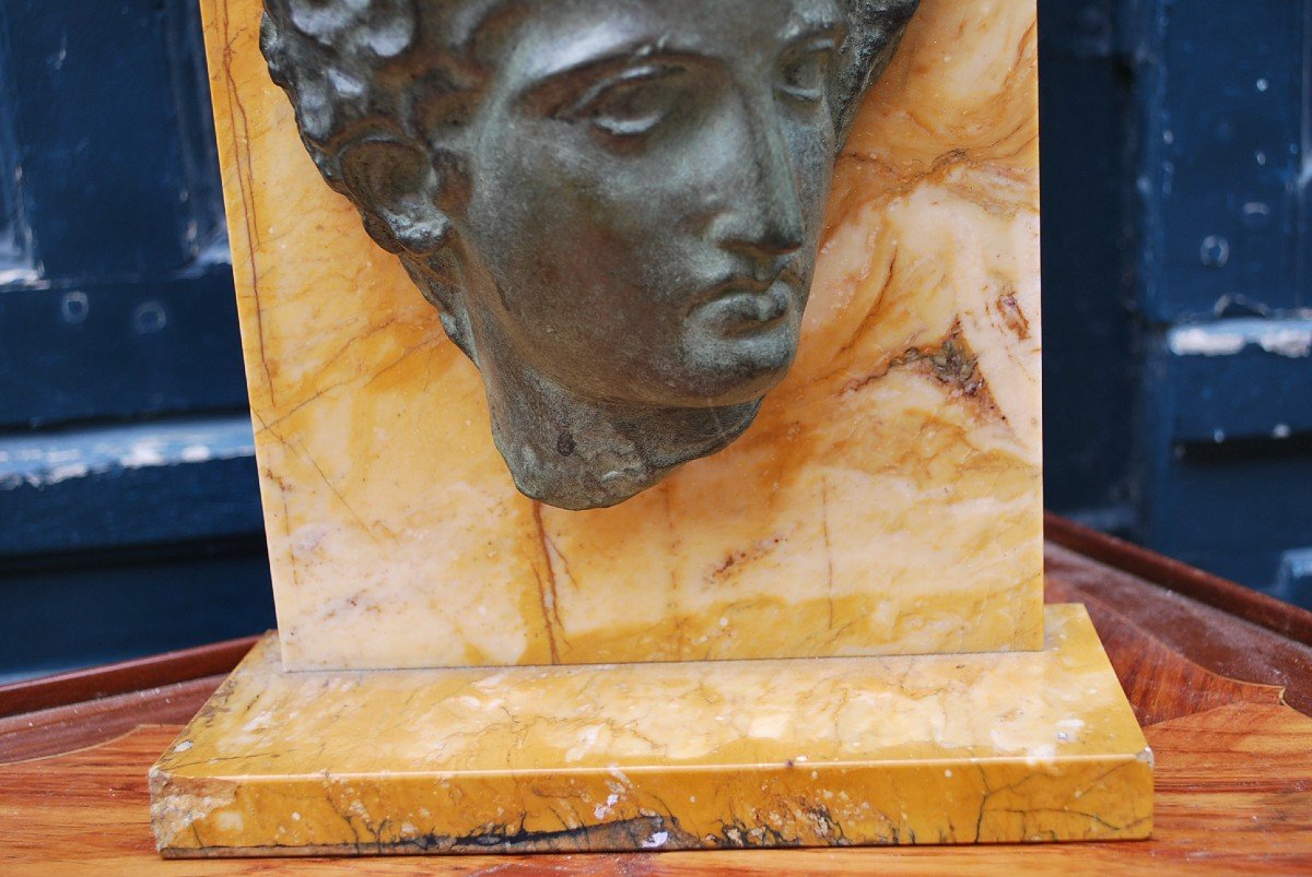 Profile After Antique In Bronze-photo-2