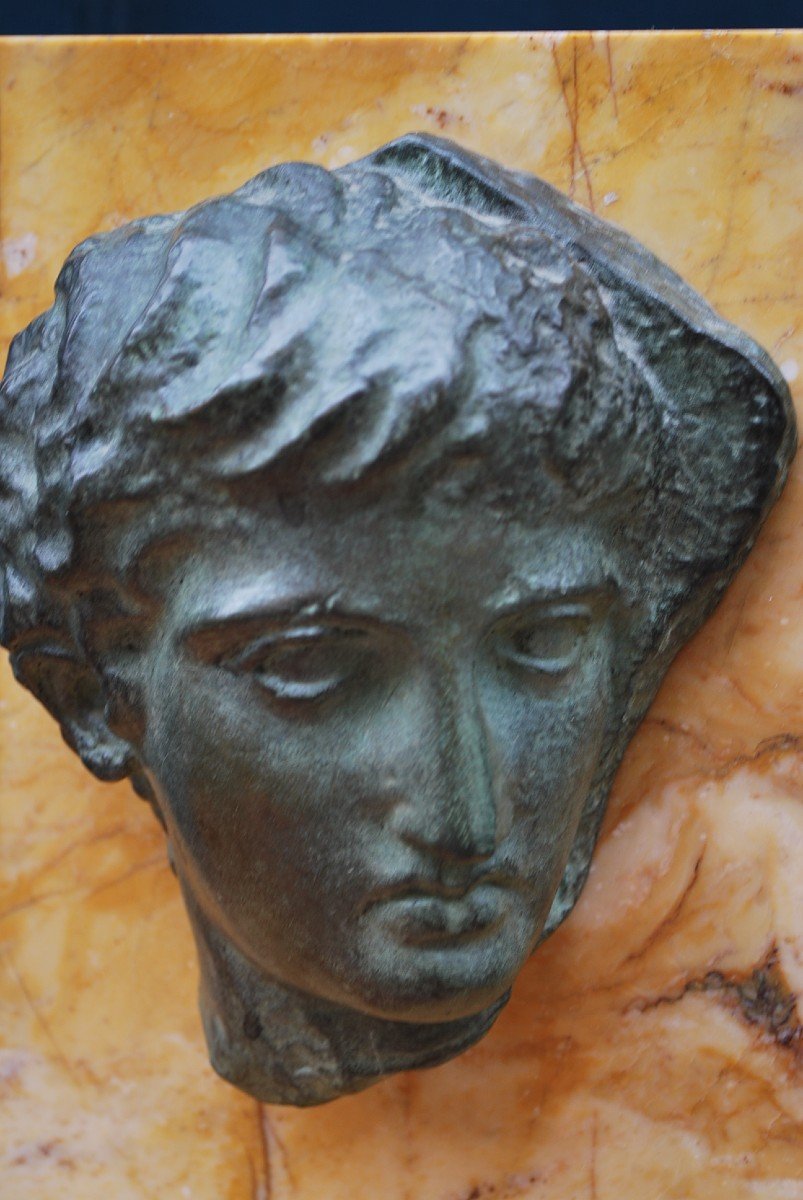 Profile After Antique In Bronze-photo-5