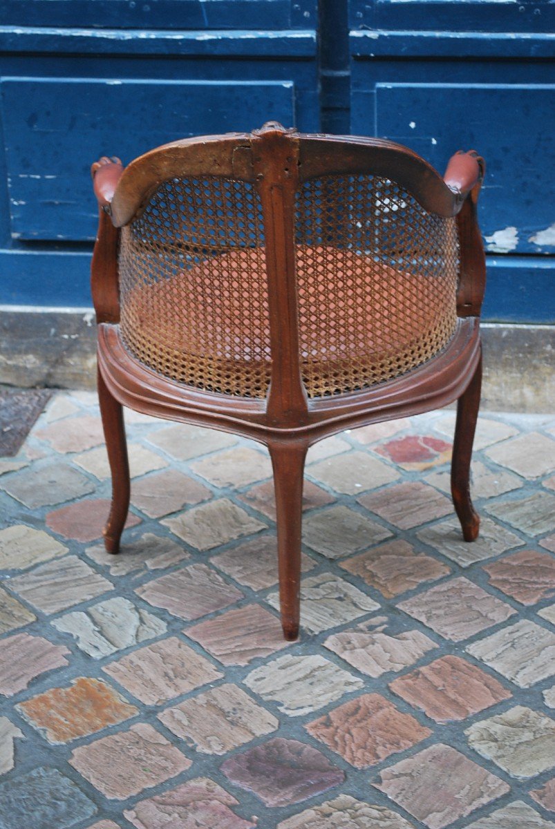 Louis XV XVIII Period Office Armchair-photo-5