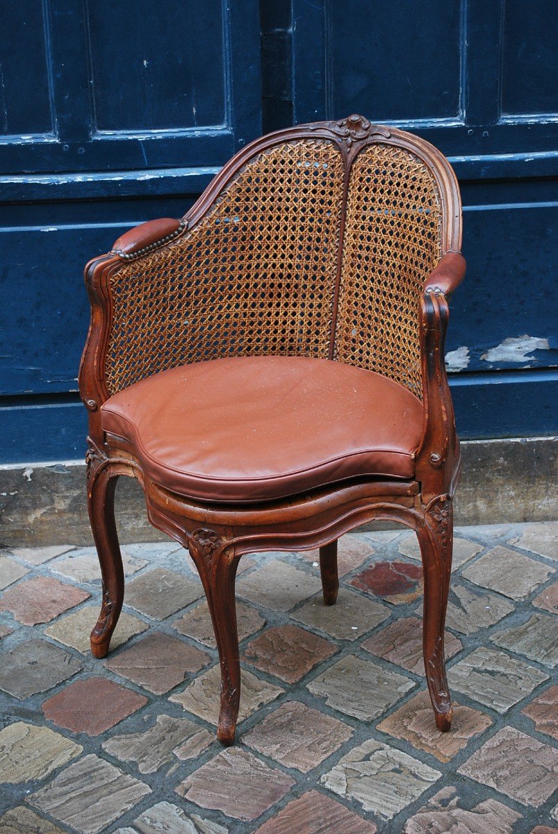 Louis XV XVIII Period Office Armchair