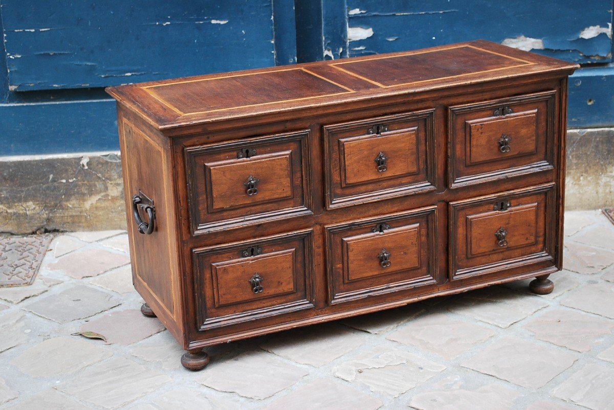 Walnut Cabinet XVII Italy-photo-2