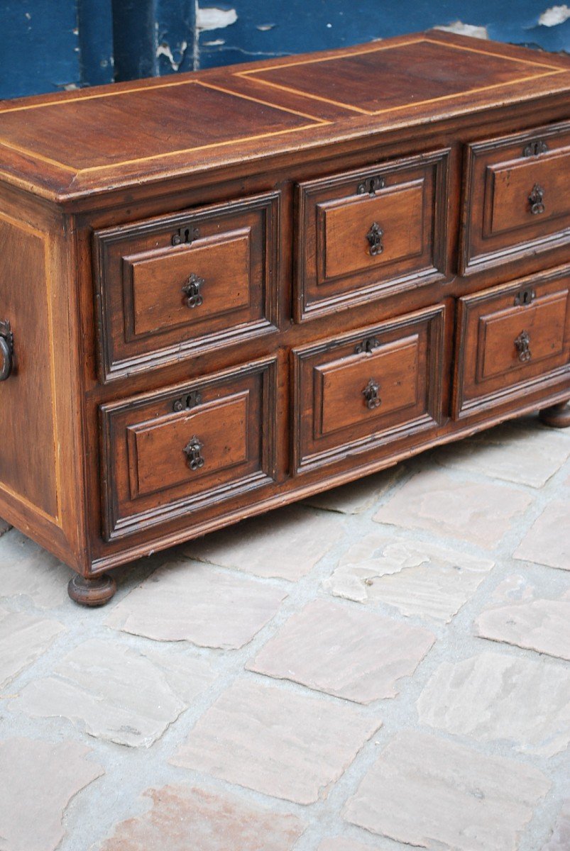 Walnut Cabinet XVII Italy-photo-4