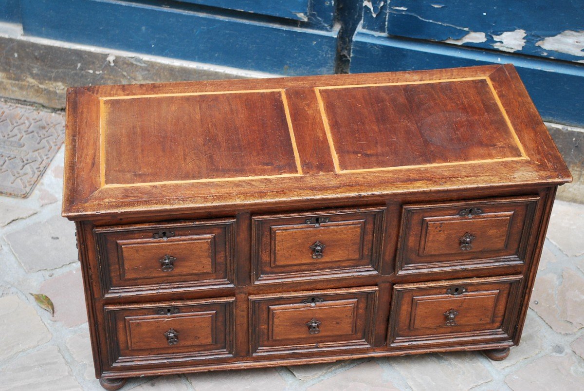 Walnut Cabinet XVII Italy-photo-2