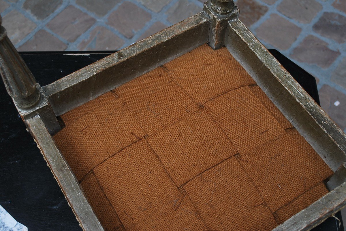 Tabouret D époque Louis XVI Du XVIII-photo-2