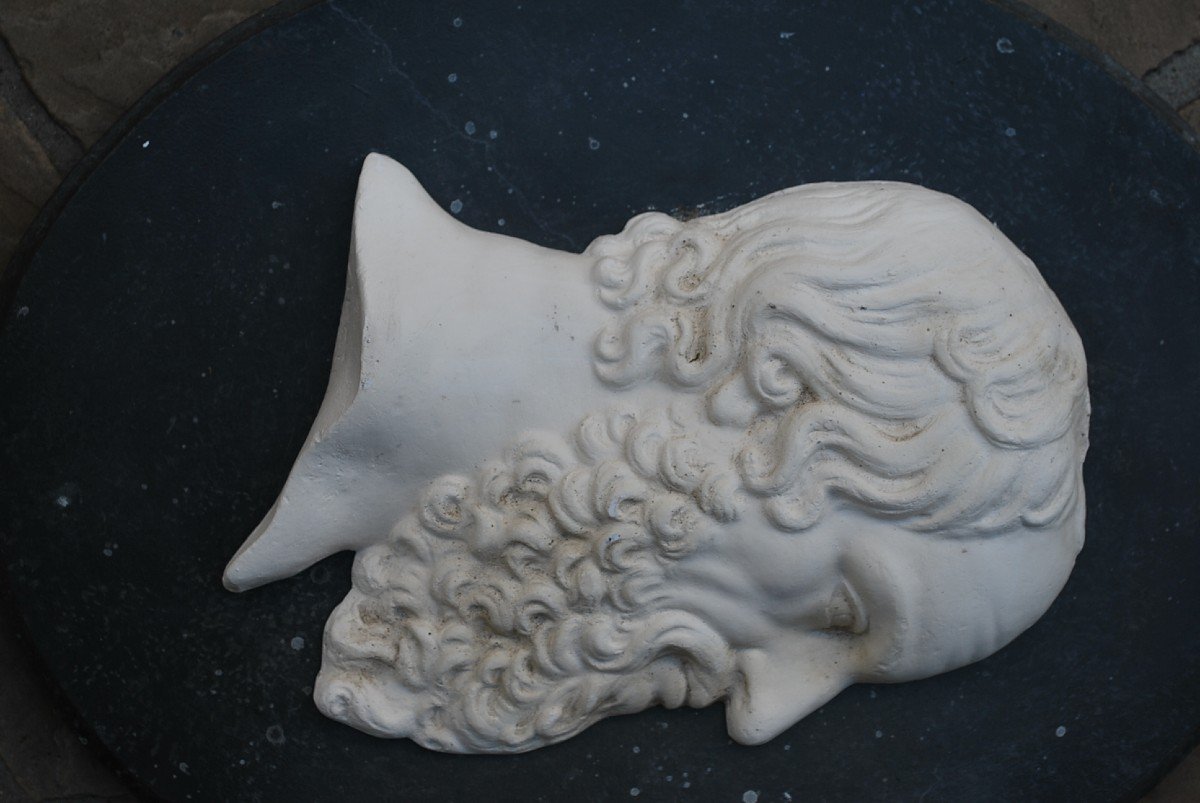 Paire De Profils D Empereurs  De Style Antique-photo-4