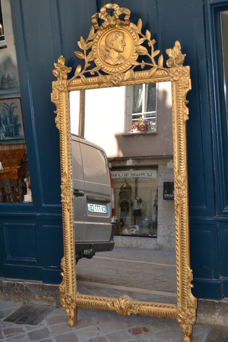 Mirror Provencal Louis XVI D Ep-photo-3