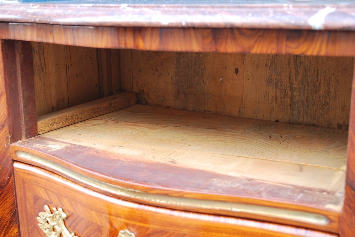 Petite Commode Regence Estampillée De Criaerd XVIII-photo-2