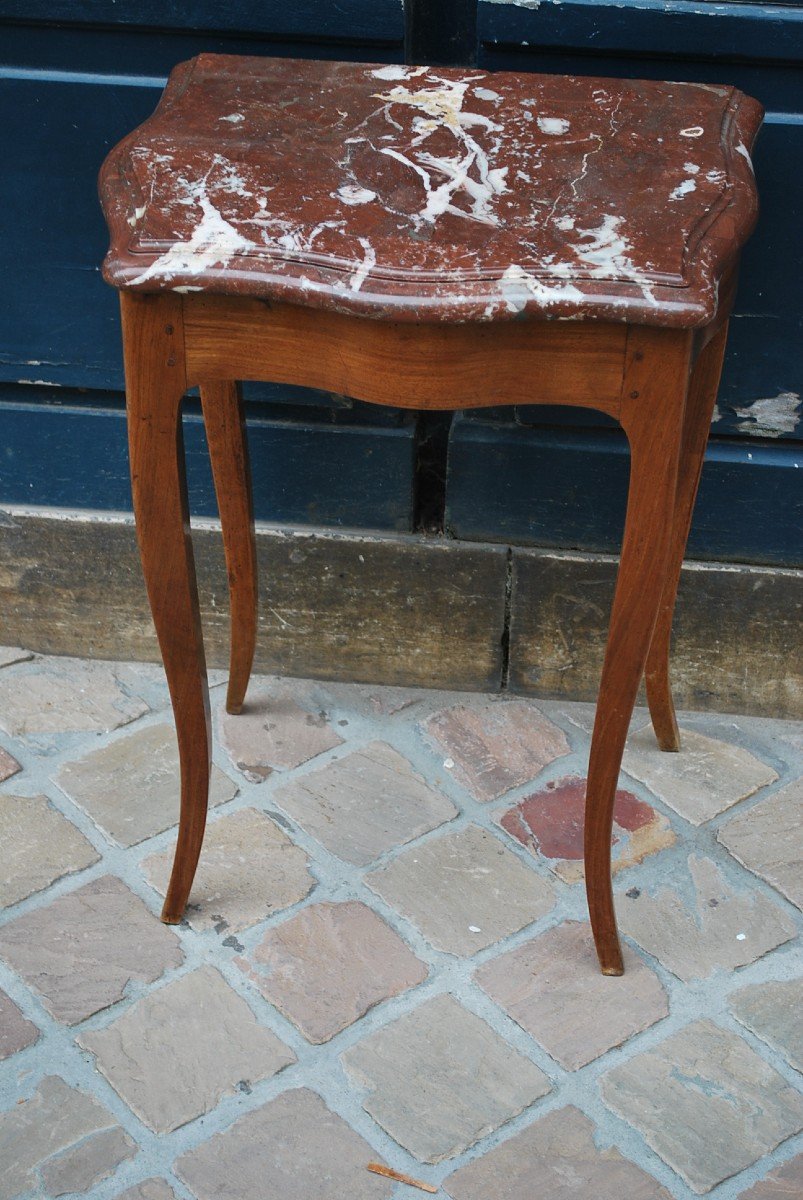 Small Console With 4 Legs From The Louis XV Period From The 18th Century-photo-1