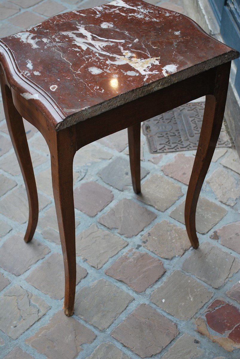 Small Console With 4 Legs From The Louis XV Period From The 18th Century-photo-3