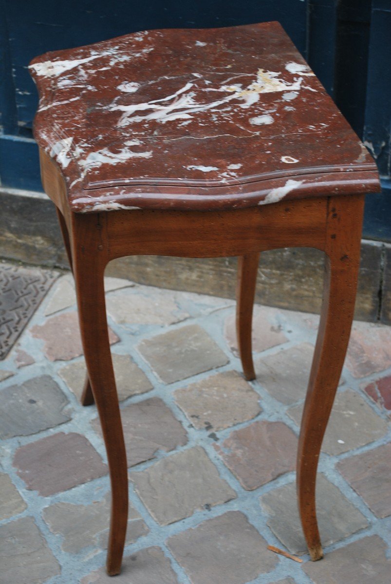 Small Console With 4 Legs From The Louis XV Period From The 18th Century-photo-4