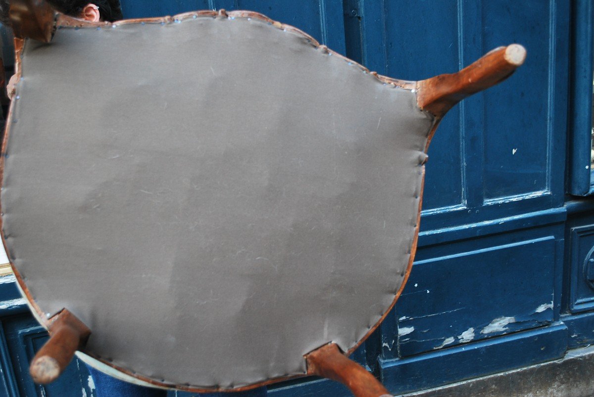 Chaise Longue En Trois Partie De Style Louis XV-photo-7
