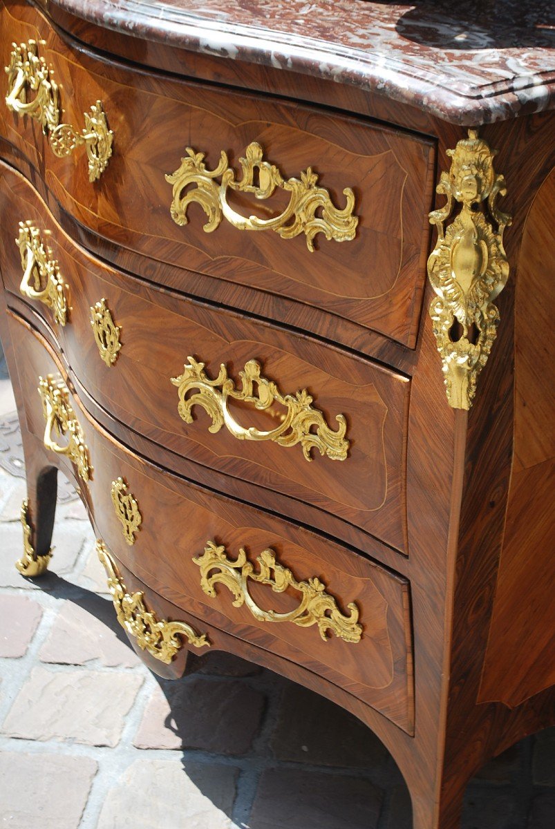 Commode D époque Louis XV  Estampillée De Cosson -photo-2