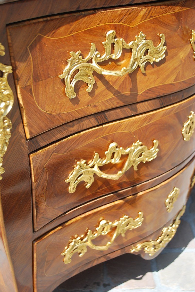 Commode D époque Louis XV  Estampillée De Cosson -photo-6